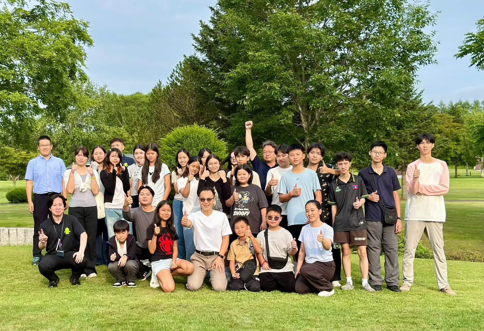 LJP students and staff during their Japan program