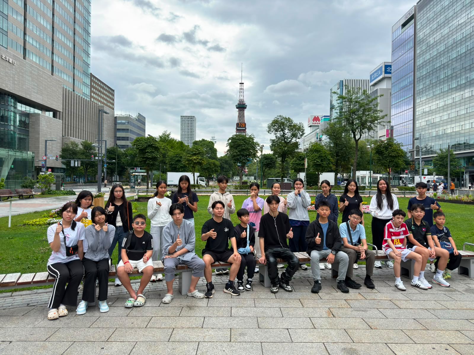 LJP student group in Sapporo, Japan